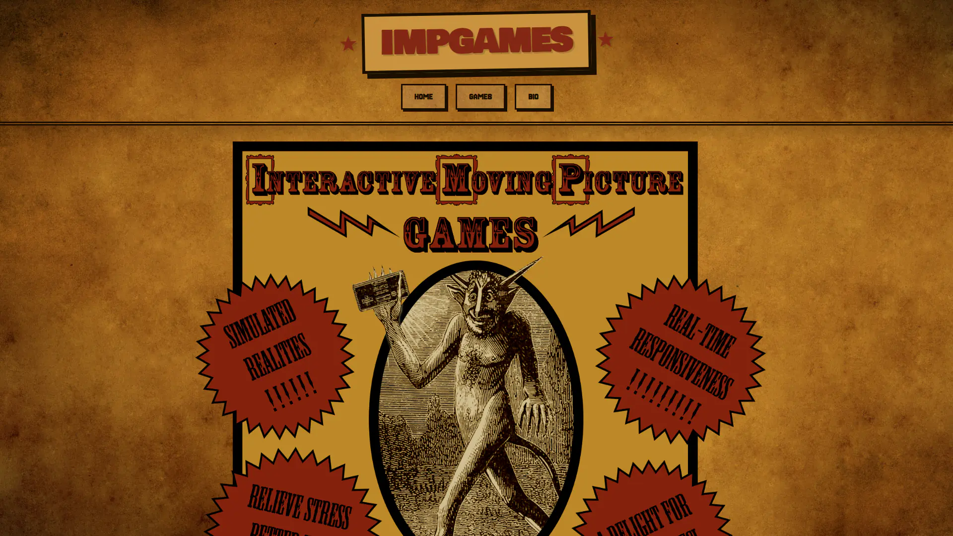 Game Studio Site — Imp Games