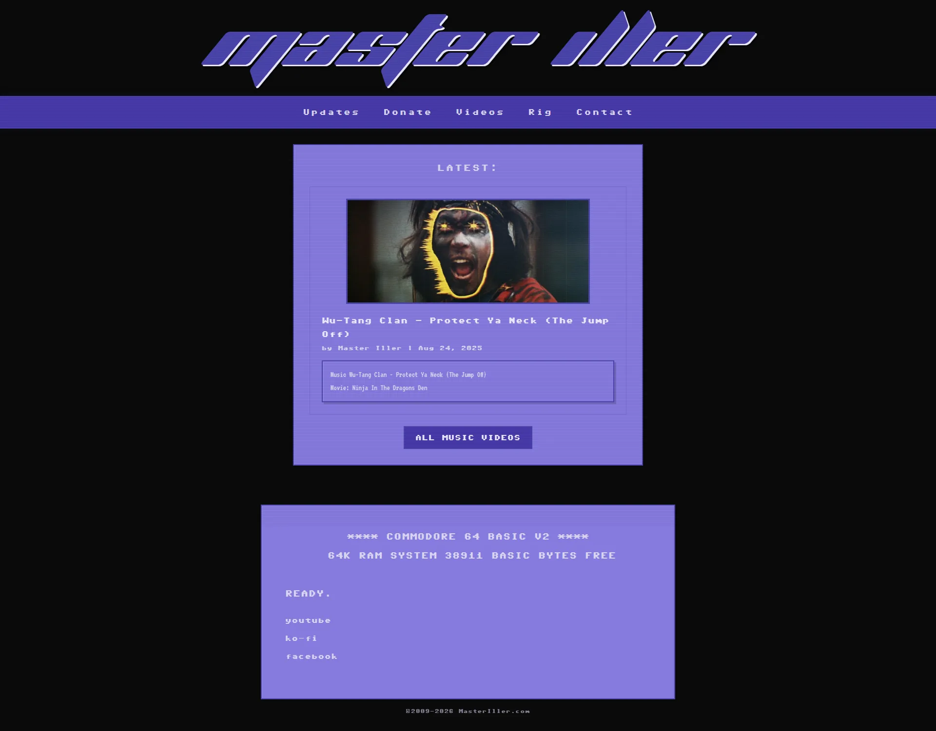 Music Video Site - Master Iller